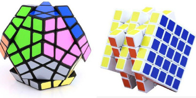 

Mayatra's Shengshou Megaminx Puzzle & 5x5x5 Cube -Combo (2 Pieces)(2 Pieces)