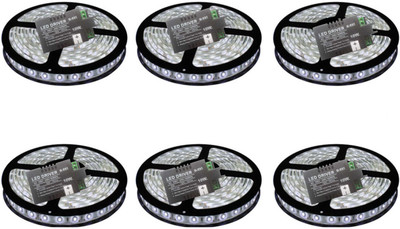 

VRCT 196 inch White Rice Lights(Pack of 6)