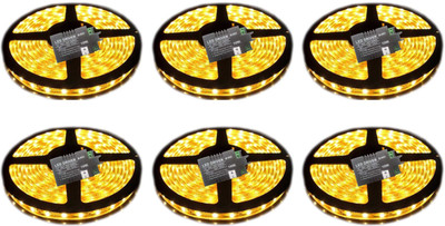 

IMPROVHOME 196 inch Yellow Rice Lights(Pack of 6)