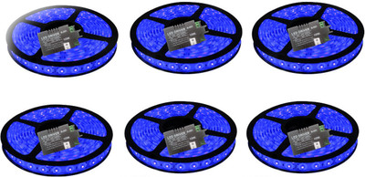 

IMPROVHOME 196 inch Blue Rice Lights(Pack of 6)