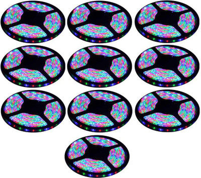 

IMPROVHOME 196 inch Multicolor Rice Lights(Pack of 10)