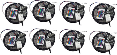 

IMPROVHOME 196 inch Multicolor Rice Lights(Pack of 8)