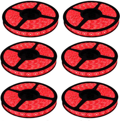 

VRCT 196 inch Red Rice Lights(Pack of 6)