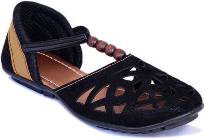 

Myra Women Cutwork Dark Tan Sandals