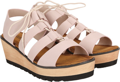 Jealous 21 Women Pink Wedges