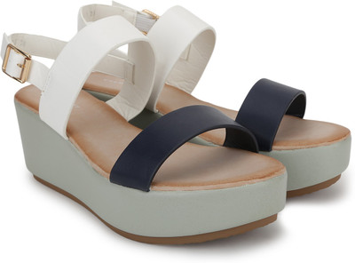 

Chemistry Women WHITE/BLUE Wedges