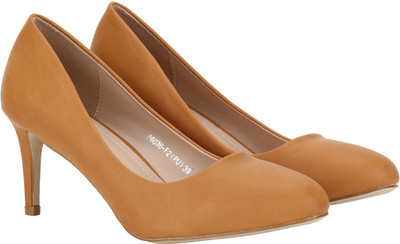 Jealous 21 Women Tan Heels