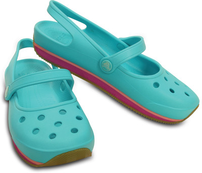 

Crocs Women Blue Clogs