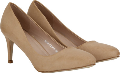 

Jealous 21 Women Beige Heels