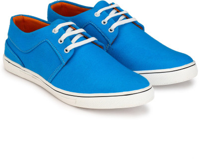 

Knoos CANVAS SNEAKERS Sneakers For Men(Blue, Sky