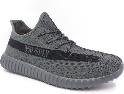 

Air Sports Yezzy Boost 350 Running Shoes For Men(Grey