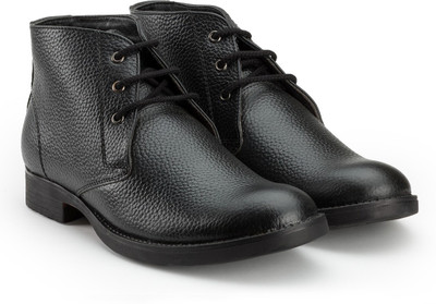 

Escaro Casual Boots For Men(Black