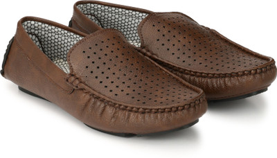 

Knoos DRIVING LOAFERS Loafers For Men(Brown