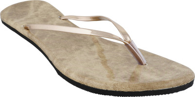 

Soft Arts Flip Flops, Gold