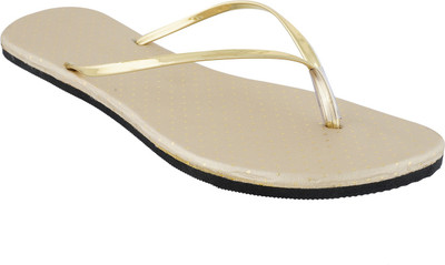 

Soft Arts Flip Flops, Gold