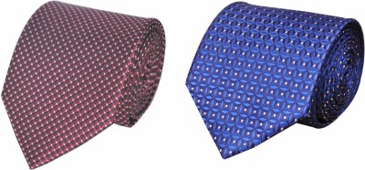 Paranoid Geometric Print Tie(Pack of 2)