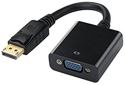 

Smart Tech TV-out Cable Displayport To Vga Adapter Male To Vga Female(Black, For Projector)