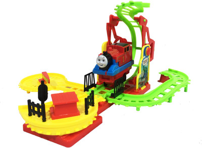 

Jack Royal Adventurous Thomas Train & Mini tracks Set(Yellow)