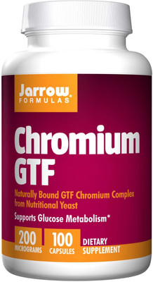

Jarrow Formulas Chromium GTF 200 mcg. - 100 Nos(100 No)