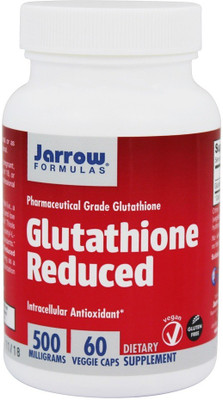 

Jarrow Formulas Reduced Glutathione 500 mg - 60 Nos(60 No)