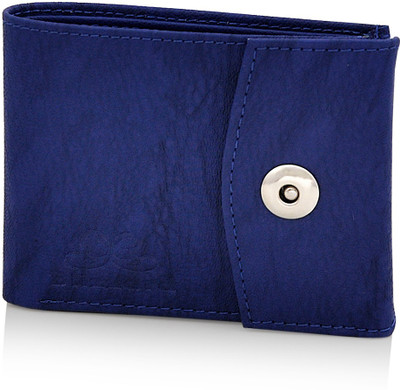 

Blizzard Men Blue Artificial Leather Wallet(5 Card Slots)