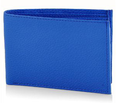 Zoom Boys Blue Artificial Leather Wallet(3 Card Slots)