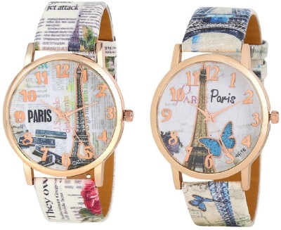 TOREK Combo of Two PARIS Butterfly Limited Edition EMKJDF 2252 Watch  - For Women   Watches  (Torek)