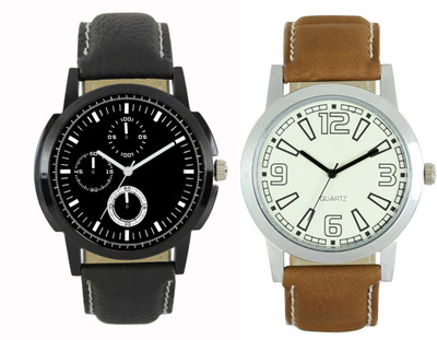 

SRK ENTERPRISE Men Watch Combo With Premium Collection Trendy Printed Dial LRM 0013_0015 Watch - For Men