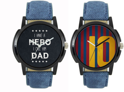 

CM Men watch Combo With Latest Collection Designer Printed Dial LR 007_0010 Watch - For Men