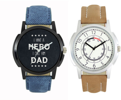 

SRK ENTERPRISE Men Watch Combo With Premium Collection Trendy Printed Dial LRM 007_0017 Watch - For Men