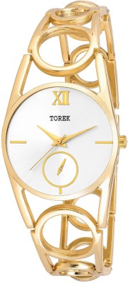 TOREK Latest Model New Golden Ring Chain Fashionable MMJFHYC 2257 Watch  - For Girls   Watches  (Torek)