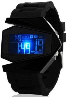 Skmei ROCKET01 With VLW050038 Leather Digital Watch  - For Men   Watches  (Skmei)
