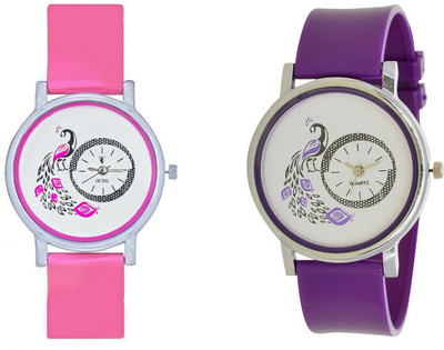 

vk sales Pink And Purple Watch - For Girls