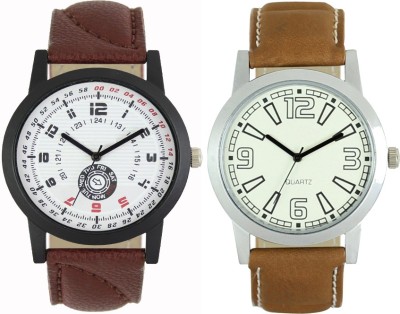 CM Men watch Combo With Latest Collection Designer Printed Dial LR 0011_0015 Watch  - For Men   Watches  (CM)