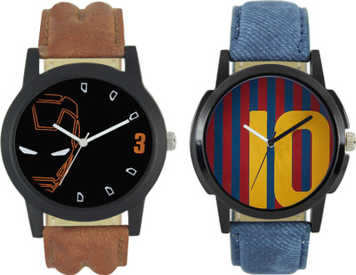 

CM Men watch Combo With Latest Collection Designer Printed Dial LR 004_0010 Watch - For Men