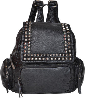 

Fiona Trends Black 20 L Backpack(Black)