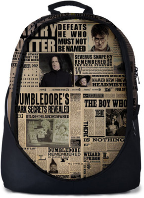 

The Souled Store. Harry Potter: The Daily Prophet Backpack 30 L Backpack(Beige)