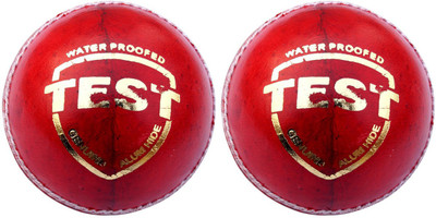 

Healthllave Cricket Ball Test Grade Cricket Leather Ball(Pack of 2, Red)