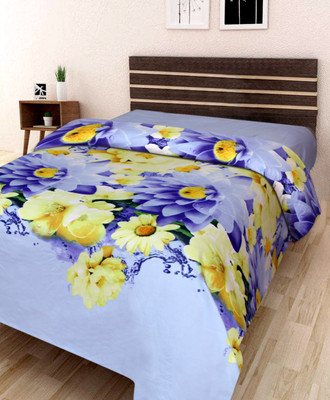 IWS 144 TC Microfiber Single 3D Printed bedsheet(1 bedsheet, Multicolor) available at flipkart for Rs.179