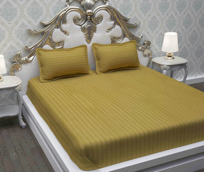 70% OFF on DIVINE CASA 300 TC Satin Double Striped Bedsheet(Pack of 1, Brown) 70% OFF on DIVINE CASA 300 TC Satin Double Striped Bedsheet(Pack of 1, Brown)