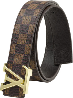 

Bacchus Men Formal Brown Artificial Leather Belt