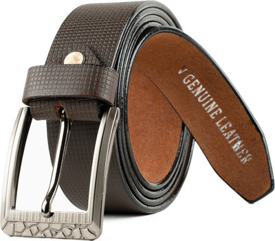 

Darito Men Formal Brown Genuine Leather Belt