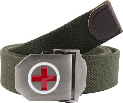 

Darito Men Casual Green Artificial Leather Belt