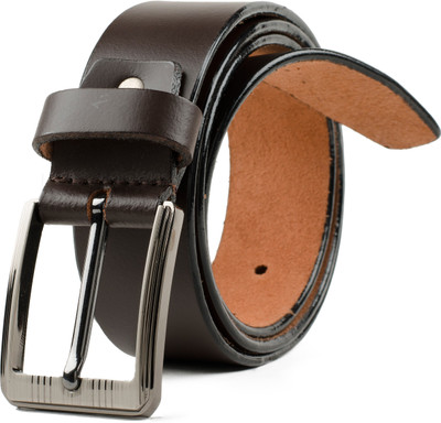 

Bacchus Men Formal Brown Genuine Leather Belt