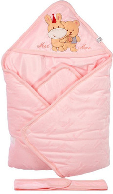 

MeeMee Printed  Blanket(Cotton, Pink