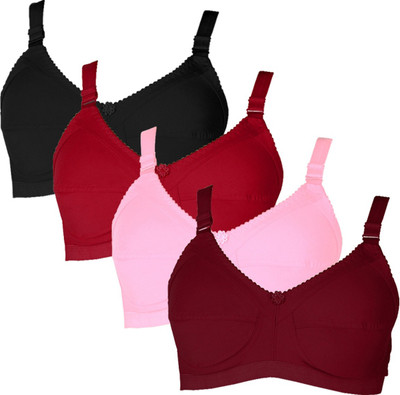 Teeny Bopper Absolute Full Coverage Women Full Coverage Non Padded Bra(Multicolor)