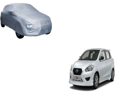 ABS AUTO TREND Car Cover For Datsun Go (Without Mirror Pockets)(Silver, For 2015 Models)