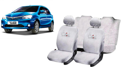 

Alexus Cotton Car Seat Cover For Toyota Etios Liva(Without Back Seat Arm Rest, 5 Seater, 2 Back Seat Head Rests)