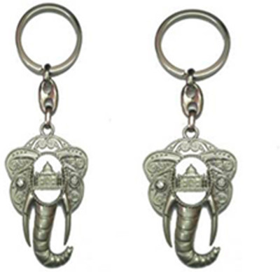 

MGP Fashion Ganesha Gift KeyChain Metal ComboNo.322 Key Chain(Multicolor)
