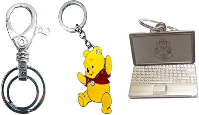 

MGP Fashoin Metallic Silver Couple Romentic Gift Photo Frame With Laptop Key Chain No. 313 Key Chain(Multicolor)